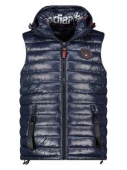 Canadian Peak Kamizelka pikowana "Valneak" w kolorze granatowym rozmiar: L. Niebieskie kamizelki męskie Canadian Peak, l. Za 178.79 zł.