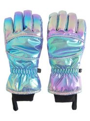 COOL CLUB Rękawiczki w kolorze błękitnym rozmiar: 116/128. Niebieskie rękawiczki dziecięce COOL CLUB, prążkowane, bez ramiączek. Za 43.99 zł.