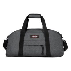 Torba podróżna Eastpak Stand + Black Denim. Czarne torebki klasyczne damskie Eastpak, bez wzorów, z denimu, bez dodatków. Za 252.95 zł.
