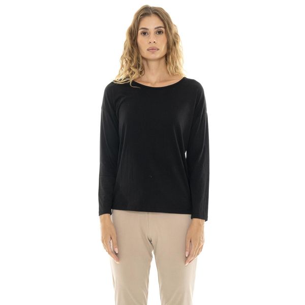 Koszulka na co dzień na siłownię. Fioletowe bluzki damskie LEONE 1947 APPAREL, bez wzorów, z bawełny, sportowe, bez kołnierzyka, bez ramiączek. W wyprzedaży za 63.15 zł.