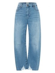 MAC Dżinsy "Dakota" - Comfort fit - w kolorze błękitnym rozmiar: 46. Niebieskie jeansy damskie MAC, z podwyższonym stanem. Za 248.58 zł.