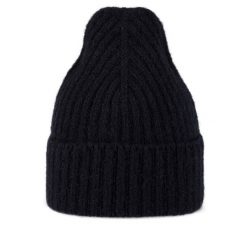 Czapka zimowa dla dorosłych z wełną merino BUFF Knitted Beanie Nilan. Niebieskie czapki męskie Buff, na zimę, bez wzorów, z wełny, sportowe. Za 149.99 zł.