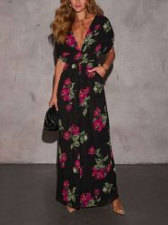 Milan Kiss Kombinezon w kolorze czarnym rozmiar: L. Czarne kombinezony damskie Milan Kiss, l, bez wzorów, bez kołnierzyka, bez ramiączek. Za 173.99 zł.