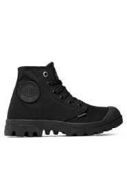 Palladium Trapery Mono Chrome 73089-001-M Czarny. Czarne buty zimowe męskie Palladium, z materiału, bez zapięcia. Za 239.99 zł.