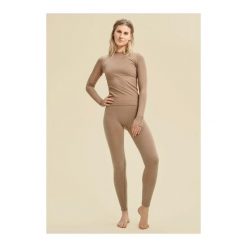 Legginsy Damskie do Jogi Fitness Casall Wełniane. Brązowe legginsy damskie Casall, m, bez wzorów, z wełny. Za 289.00 zł.