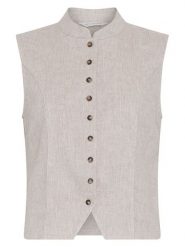 MOSS COPENHAGEN Kamizelka "Viana" w kolorze beżowym rozmiar: XL. Brązowe kamizelki damskie MOSS COPENHAGEN, xl. Za 145.26 zł.