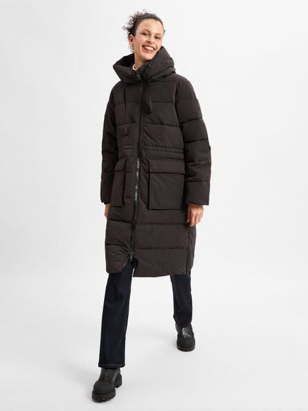 Msch Copenhagen Płaszcz pikowany - MSCHPavinaria Kobiety Sztuczne włókno czarny, M/L. Czarne płaszcze damskie MSCH Copenhagen, l, bez wzorów, z włókna. Za 649.95 zł.