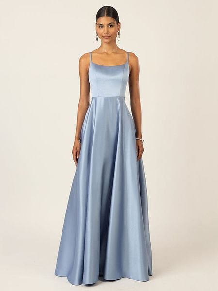 APART Sukienka w kolorze błękitnym rozmiar: 40. Niebieskie sukienki damskie Apart, bez wzorów, bez kołnierzyka, bez ramiączek, maxi. Za 356.78 zł.