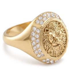 Pierścionek Guess. Żółte pierścionki damskie Guess, złote. Za 294.99 zł.