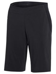 Spodenki damskie Kuro Shorts III. Czarne szorty damskie Vaude, bez wzorów, z materiału, sportowe. Za 469.00 zł.