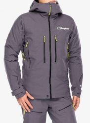 Kurtka GORE TEX męska Berghaus Extrem Vanguard GTX Jkt Am. Szare kurtki męskie Berghaus, m, bez wzorów, z gore-texu, bez kaptura. Za 2,496.99 zł.