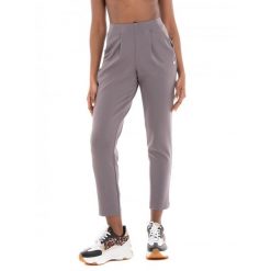 Spodnie turystyczne damskie Superdry Flex Tailored Joggers. Szare spodnie materiałowe damskie Superdry., bez wzorów, z elastanu. Za 165.00 zł.
