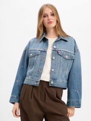 Levi's kamizelka dżinsowa Kobiety Bawełna (100%) niebieski, XS. Niebieskie kamizelki damskie Levi's, s, z bawełny. Za 749.95 zł.