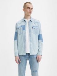 Levi's® Koszula jeansowa Ainsile 85745-0129 Niebieski Regular Fit. Niebieskie koszule męskie l, bez wzorów, z bawełny, bez kołnierzyka, bez ramiączek. Za 399.99 zł.