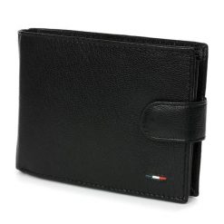 Męski portfel skórzany klasyczny RFiD Beltimore D43. Portfele męskie bez wzorów. Za 44.91 zł.