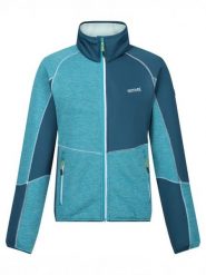 Regatta Kurtka polarowa "Lindalla VII" w kolorze błękitno-niebieskim rozmiar: 44. Niebieskie kurtki damskie Regatta, bez wzorów, z materiału, bez kaptura. Za 126.45 zł.