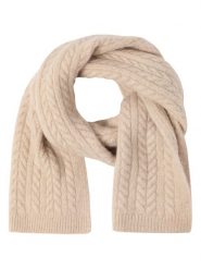 TATUUM Szal "Topi" w kolorze beżowym - 168 x 35 cm rozmiar: onesize. Brązowe szaliki i kominy damskie Tatuum, bez wzorów, z materiału. Za 235.50 zł.