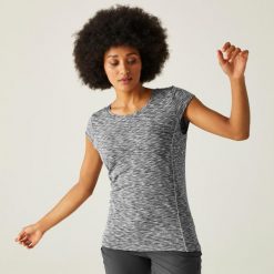 Koszulka damska Hyperdimension II. Niebieskie bluzki sportowe damskie Regatta, xs, bez kołnierzyka, bez ramiączek. Za 139.99 zł.