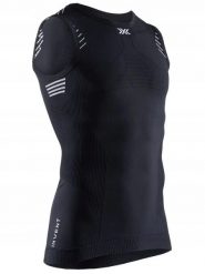 Koszulka bez rękawów męska X-Bionic INVENT 4.0 LT B002. Czarne t-shirty sportowe męskie X BIONIC, l, bez ramiączek. Za 279.99 zł.