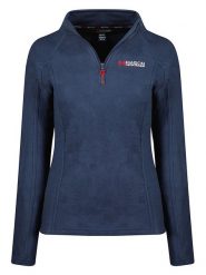 Maison Montaigne Bluza polarowa "Tumai" w kolorze granatowym rozmiar: XXL. Niebieskie bluzy bez kaptura damskie Maison Montaigne, xxl, z polaru. Za 52.67 zł.