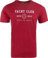T-shirt męski Corso Da Vinci Livenza czerwony. Czerwone t-shirty męskie Givova, na lato, m, bez wzorów, z bawełny, bez kołnierzyka. Za 139.99 zł.