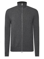 Marc O'Polo Kardigan M29 5144 61196 Szary Regular Fit. Szare kardigany męskie Marc O´Polo, m, bez wzorów, z bawełny, bez kołnierzyka. Za 469.99 zł.