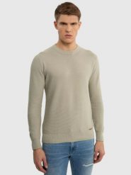 Sweter męski bawełniany oliwkowy Raidat 300. Zielone swetry męskie Big Star, l, bez wzorów, z bawełny, bez kołnierzyka. W wyprzedaży za 139.99 zł.