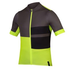 Koszulka rowerowa męska Endura FS260 Print hi-viz. Żółte t-shirty sportowe męskie ENDURA, m, bez ramiączek, do biegania. Za 200.00 zł.