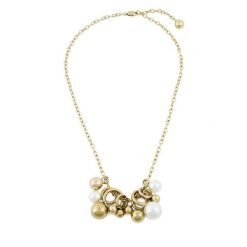 Naszyjnik Furla. Żółte naszyjniki damskie Furla, złote. Za 529.99 zł.