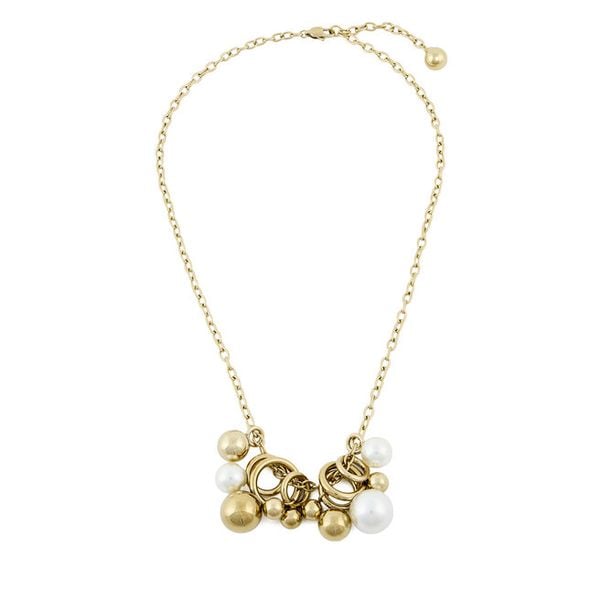 Naszyjnik Furla. Żółte naszyjniki damskie Furla, złote. Za 529.99 zł.