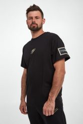 T-shirt męski z logo PLEIN SPORT. T-shirty męskie Philipp Plein, m, bez wzorów, bez kołnierzyka. Za 819.00 zł.