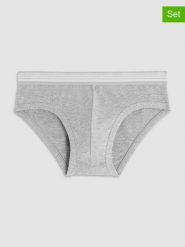 COTONELLA Slipy (2 pary) w kolorze szarym rozmiar: M. Niebieskie slipki męskie Cotonella, bez wzorów. Za 39.21 zł.