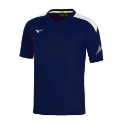 Koszulka Mizuno Team RB. Niebieskie t-shirty sportowe męskie Mizuno, m, z materiału, bez ramiączek, na fitness i siłownię. Za 149.50 zł.