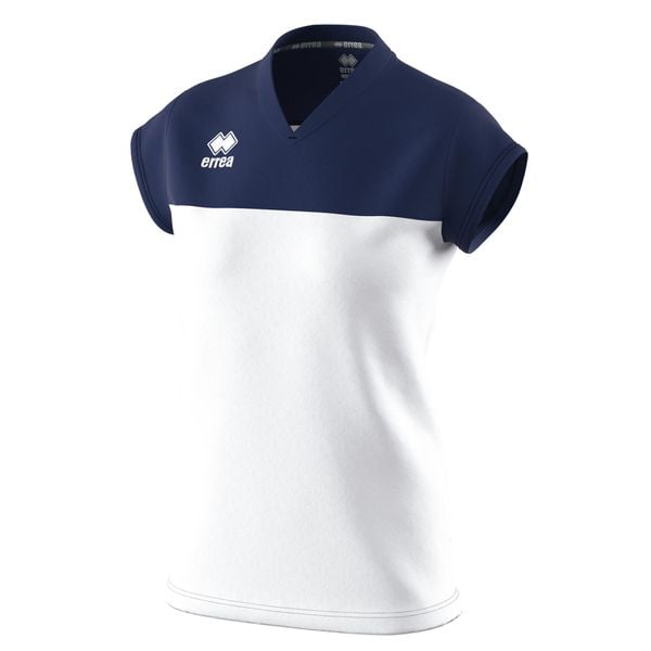 Koszulka damska Errea Bessy. Białe t-shirty damskie ERREA, bez wzorów, bez kołnierzyka. Za 190.00 zł.