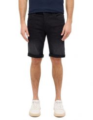 Męskie Szorty Mustang Style Chicago Shorts Z Denim Black 1016347 4000 803. Czarne szorty męskie Mustang, z denimu, bez kołnierzyka. Za 159.99 zł.