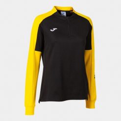 Bluza do piłki nożnej damska Joma Eco Championship. Czarne bluzy bez kaptura damskie Joma, s, z materiału. Za 143.70 zł.