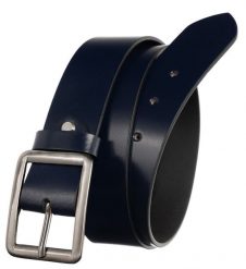 Szeroki pasek damski granatowy Rovicky PRD-4-N-105-0447 NAV. Niebieskie paski damskie ROVICKY, bez wzorów, ze skóry, klasyczne. Za 34.99 zł.