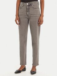 HUGO Jeansy 50544798 Szary Straight Fit. Szare jeansy damskie Hugo. Za 409.99 zł.