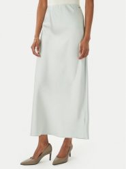 Calvin Klein Spódnica maxi LV044F621G Zielony Regular Fit. Zielone spódniczki damskie CALVIN KLEIN, l, bez wzorów, z syntetyku, maxi. Za 459.99 zł.