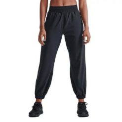 Spodnie damskie 2XU Aero. Czarne spodnie sportowe damskie 2XU, l, z materiału, na fitness i siłownię. Za 426.50 zł.