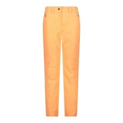 Spodnie narciarskie dla kobiet CMP. Brązowe spodnie materiałowe damskie CMP, bez wzorów, sportowe. Za 458.85 zł.