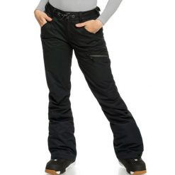 Spodnie snowboardowe damskie ROXY Nadia. Czarne spodnie dresowe damskie Roxy, na zimę, s, bez wzorów. Za 417.00 zł.