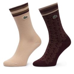Skarpety długie Lacoste. Skarpetki męskie Lacoste, bez wzorów. Za 124.99 zł.