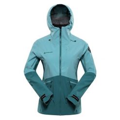 Kurtka trekkingowa damska Alpine Pro Zarra wodoodporna. Zielone kurtki damskie Alpine Pro, s, bez wzorów, bez kaptura. W wyprzedaży za 699.00 zł.