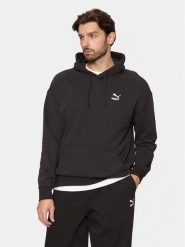 Puma Bluza Better Classics 624241 Czarny Relaxed Fit. Czarne bluzy bez kaptura męskie Puma, m, z bawełny. Za 169.99 zł.