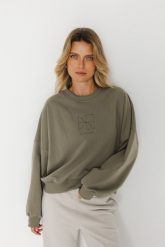 BLUZA JESS OLIWKA One size - Flawless. Bluzy bez kaptura damskie Flawless, s. Za 286.45 zł.