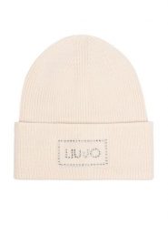 Liu Jo Czapka 2F6022 MA38S Kremowy. Białe czapki zimowe damskie Liu Jo, z poliesteru. Za 199.99 zł.