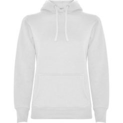 Bluza Z Kapturem Z Polibawełny Dla Kobiet. Białe bluzy z kapturem damskie ROLY, xl. Za 97.99 zł.