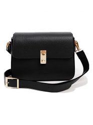 Lia Biassoni Skórzana torebka w kolorze czarnym - 22 x 16 x 7 cm rozmiar: onesize. Czarne torebki klasyczne damskie Lia Biassoni, bez wzorów, z materiału, bez dodatków. Za 295.99 zł.