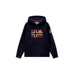Bluza Napapijri B-Archive. Brązowe bluzy bez kaptura męskie Napapijri, l, z materiału. Za 588.50 zł.